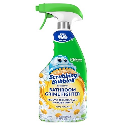 Scrubbing Bubbles Bathroom Grime Fighter 32oz Petal Paradise