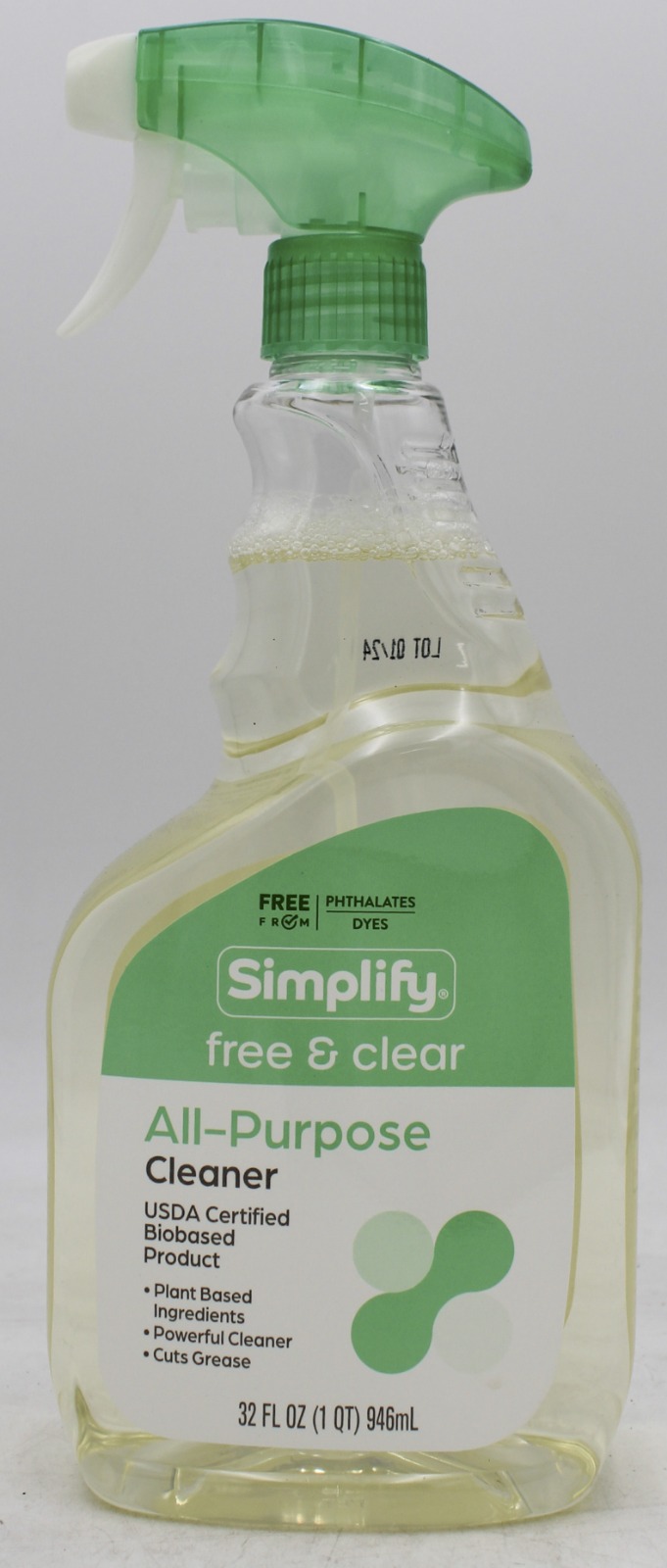 Rite Aid Simplify All-Purpose Cleaner Free & Clear 32 Oz