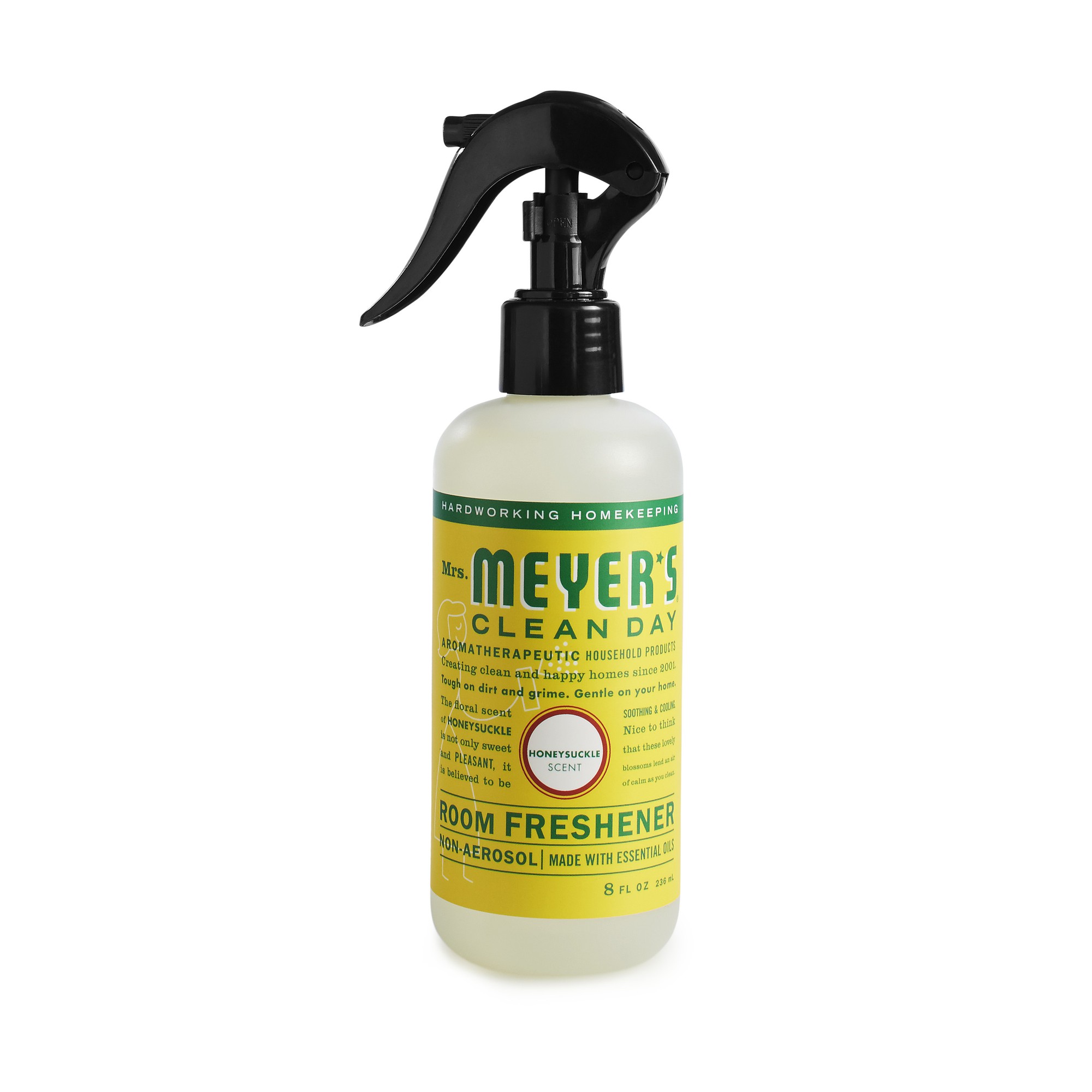 Mrs Meyers Room Freshener Honeysuckle 8oz