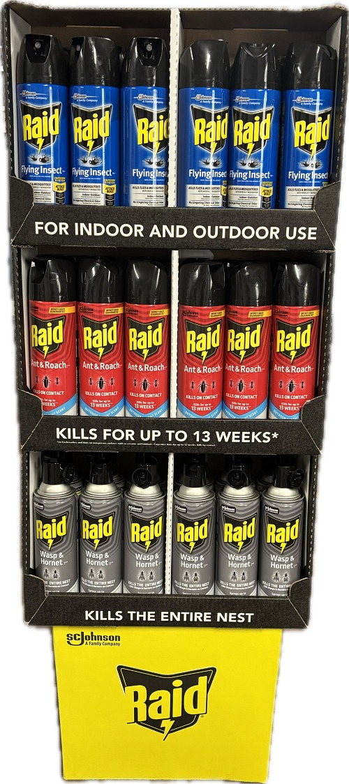 Raid Flying Insect - Ant & Roach - Wasp & Hornet ( 36 units )