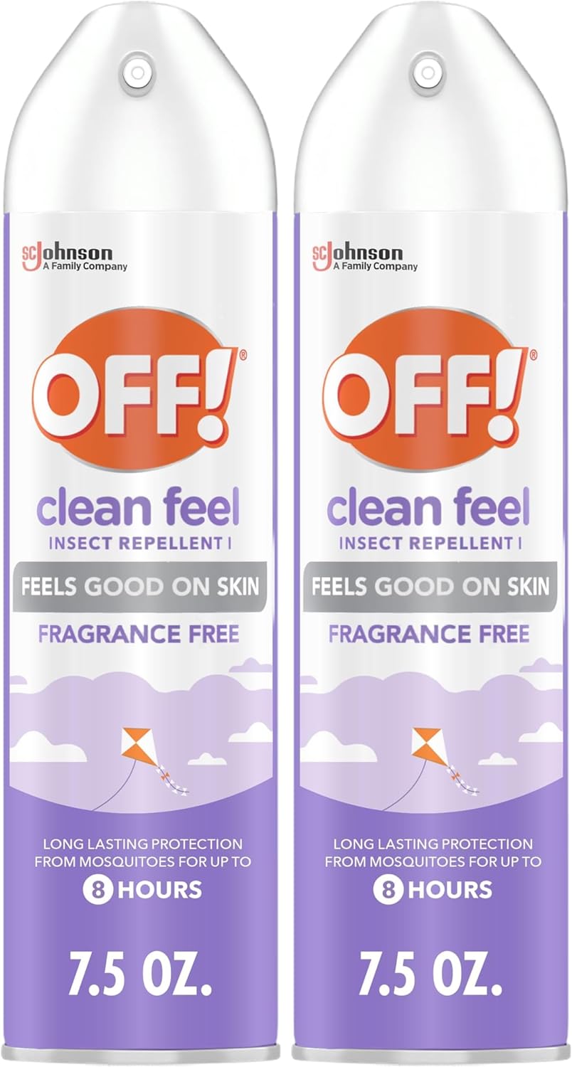 Off Clean Feel 2ct 7.5oz Sd