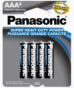 Panasonic Battery HD AAA 4PK (PAN-AAA4)