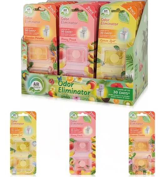 Air Fusion Bin Freshener 2 Pack 0.17oz w/PDQ (99881)