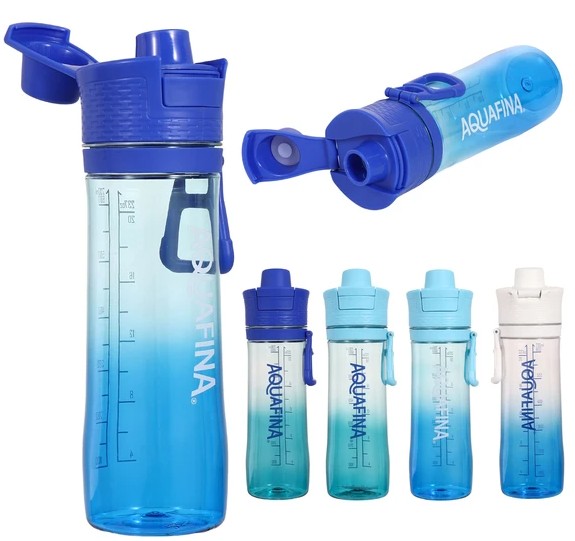 Aquafina Plastic Sport Bottle 23.7oz Flip Cap w/ Lock (AF58164)