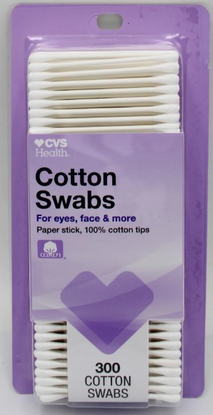 CVS 300ct COTTON SWABS (HEAL-042730)