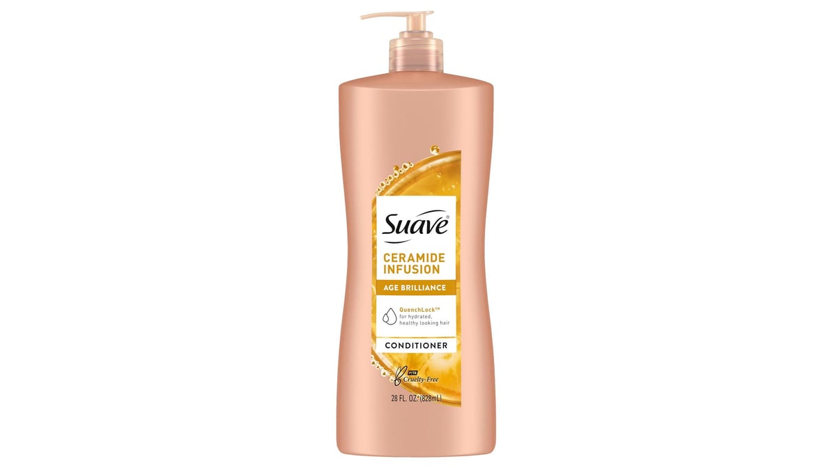 Suave Ceramide Infusion Age Brilliance Conditioner 28fl oz