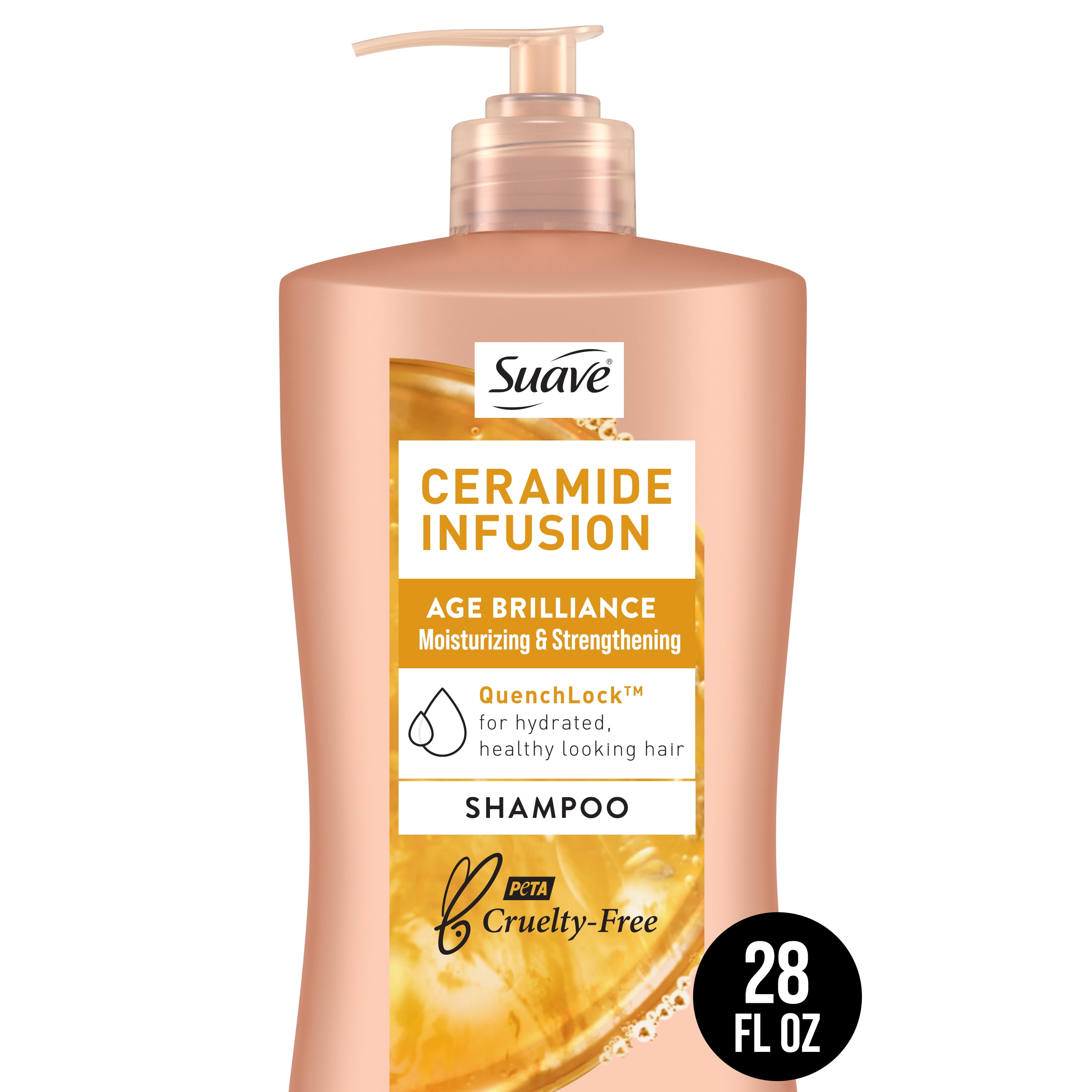 Suave Ceramide Infusion Age Brilliance Shampoo 28fl oz