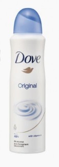 Dove Body Spray 250ML Original (DBS250R-24)