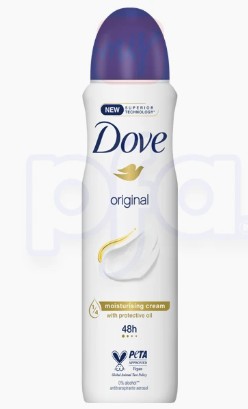 Dove Body Spray 150ML Original (DBS150R-12)