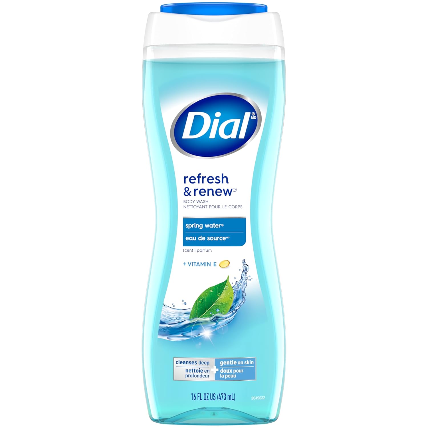 Dial Spring Water Hydrating Body Wash, 16 Oz