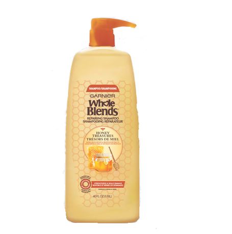 Garnier Whole Blends Honey Treasures Repairing Shampoo 40 Fl Oz