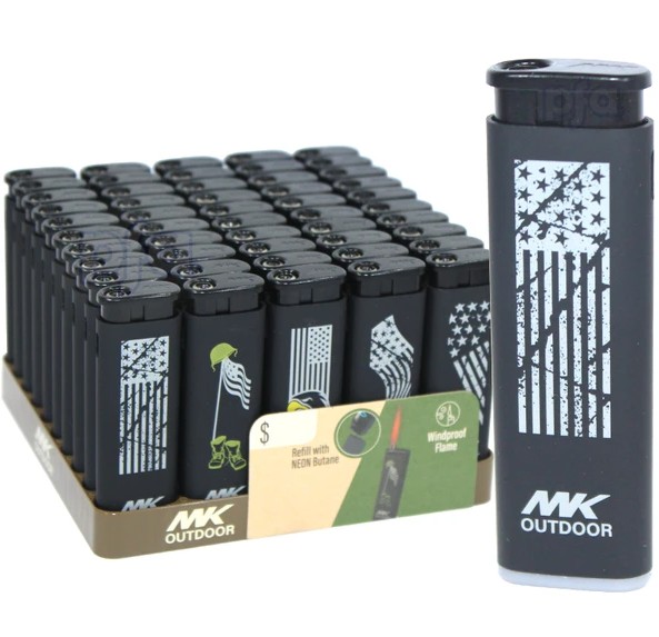MK Jet Windproof Electronic Disposable Lighters Freedom (ZY-218Z-FREE)