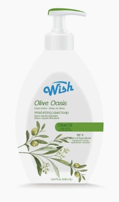 Wish Moisturizing Liquid Soap 16.9 FL OZ Olive Oasis (60370)