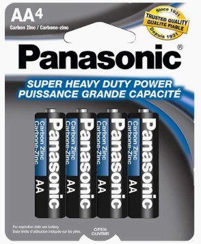 Panasonic Battery HD AA 4PK (PAN-AA4)
