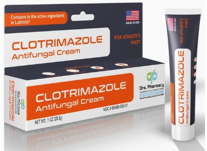 Drs. Pharmacy 1oz. Clotrimazole Antifungal Cream (DRS-00011)