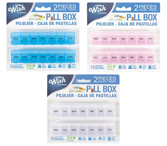 Wish Care Pill Box 2PCS (46105)
