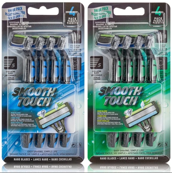 Smooth Touch Razor 5 Blade 4PK (67115)