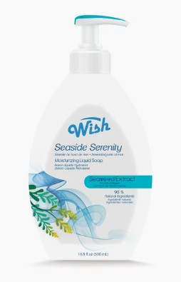 Wish Moisturizing Liquid Soap 16.9 FL OZ Seaside Serenity (60367)