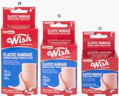 Wish Bandage Elastic Assorted Sizes (23103)