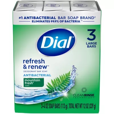Dial Bar Mountain Fresh 3ct 4oz