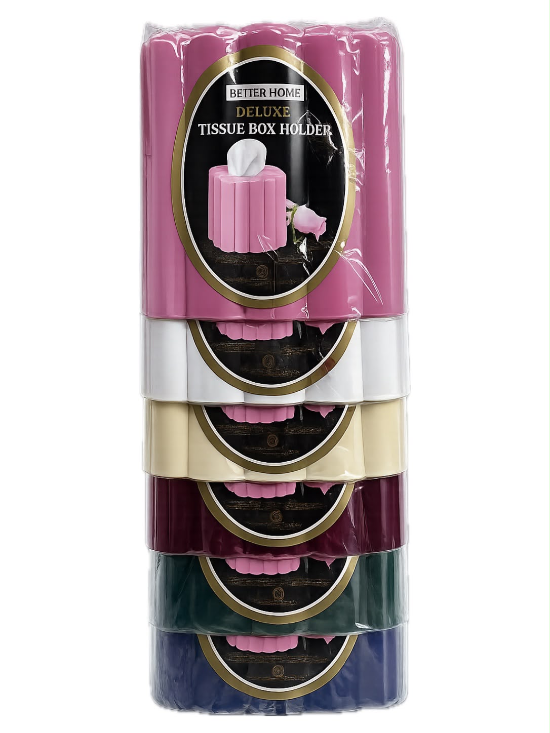 Tissue Box Holder (Assorted Colors)