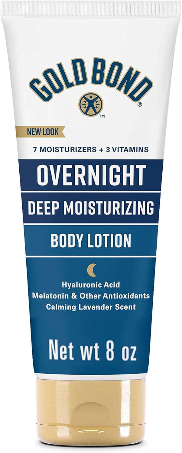 Gold Bond Ultimate Overnight Deep Moisturizing Lotion, 8 Ounce Tube