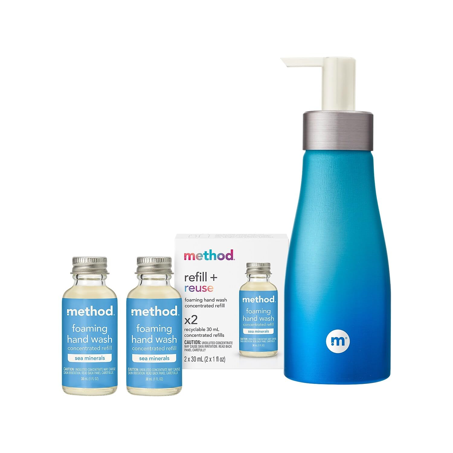 Method Foaming Hand Wash Concentrates Starter Kit