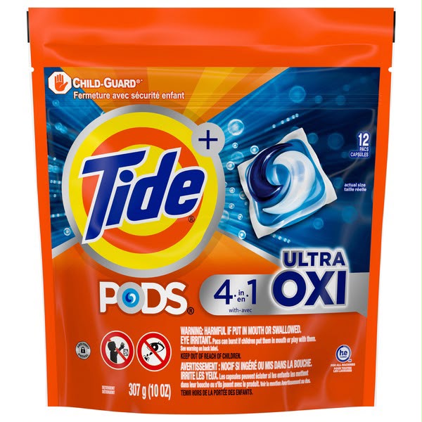 Tide Pods Ultra Oxi 4in1 12ct