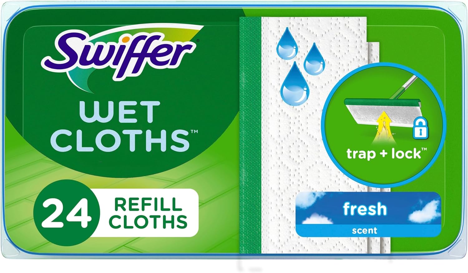 Swiffer Sweeper Wet Mopping Cloths